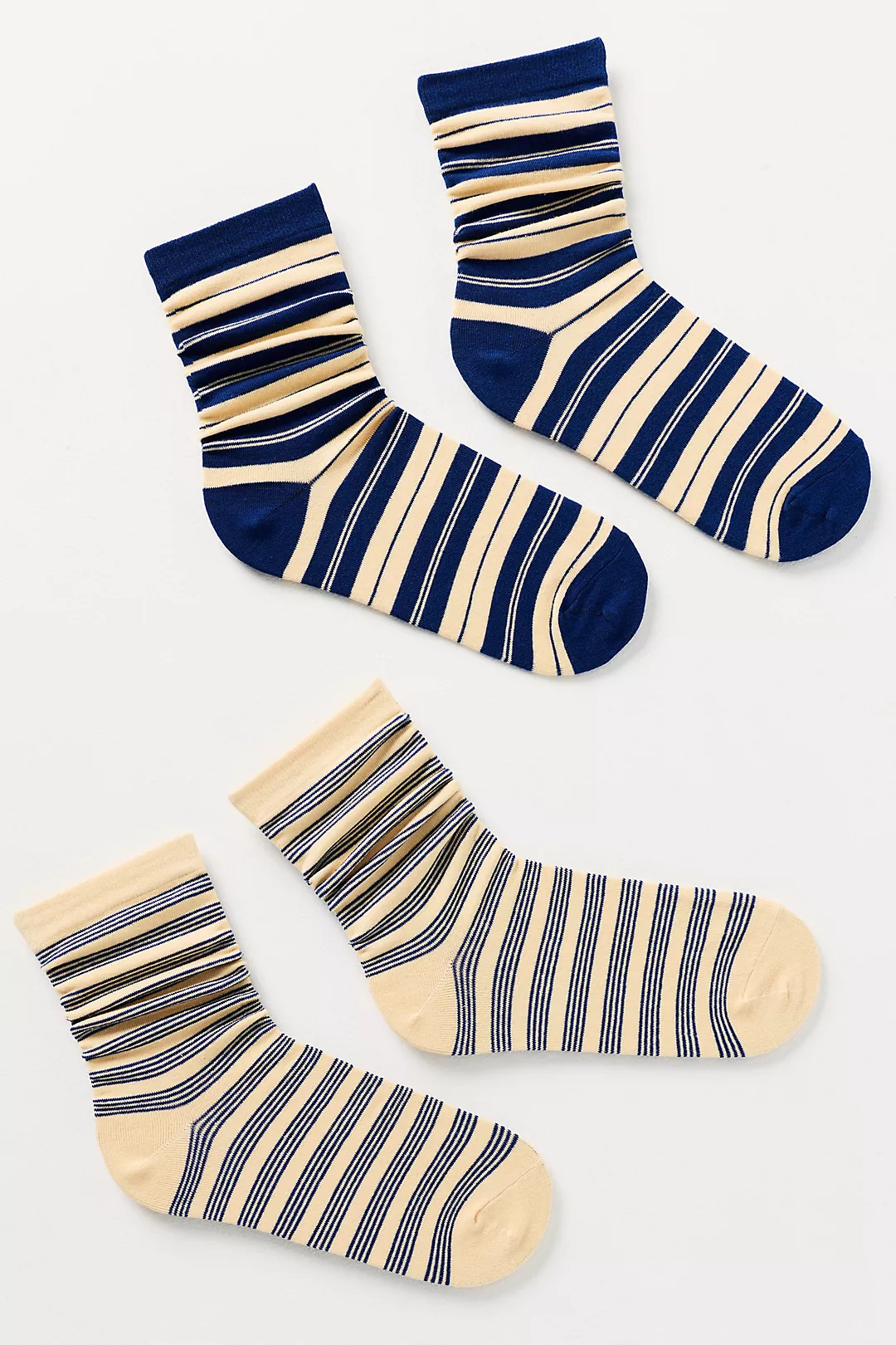 Striped Crew Socks, Set of 2 | Anthropologie (US)