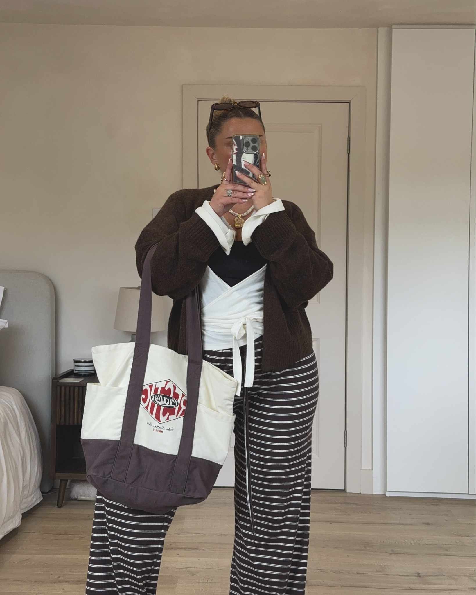 Brown trousers are out of stock online now 😭 but these are the same ones linked in different colours. The cream wrap top is linked on my TTshop xx🖤🤍🤎

#LTKmidsize #LTKcurves #LTKautumn