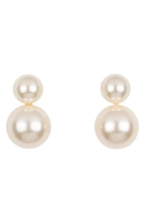 Jennifer Behr Iris Faux Pearl Drop Earrings at Nordstrom | Nordstrom