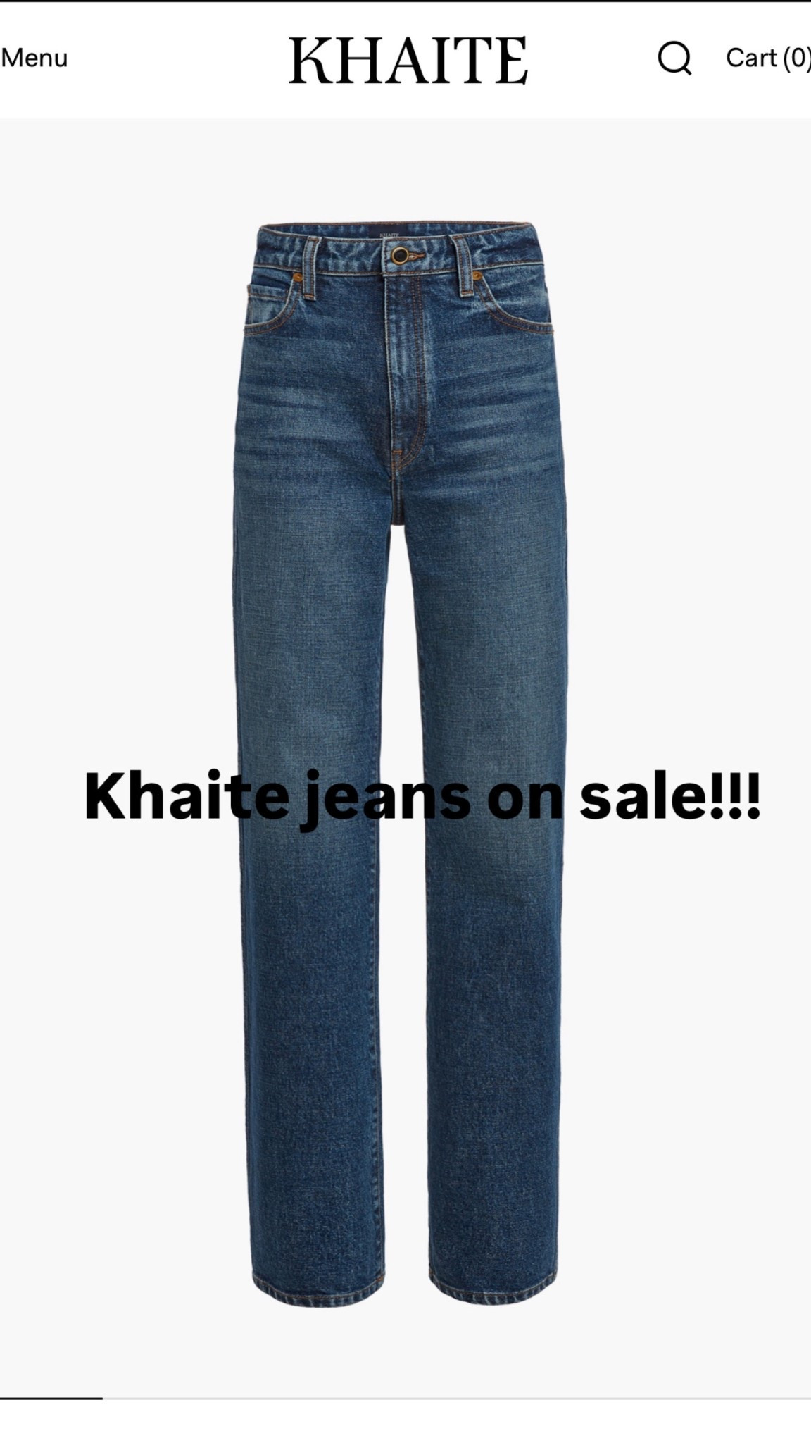 These are the jeans I wear almost daily! They are life-changing jeans. Now I get why they’re Kendall Jenner‘s favorite! Run tts 

#LTKTall #LTKSaleAlert #LTKHoliday