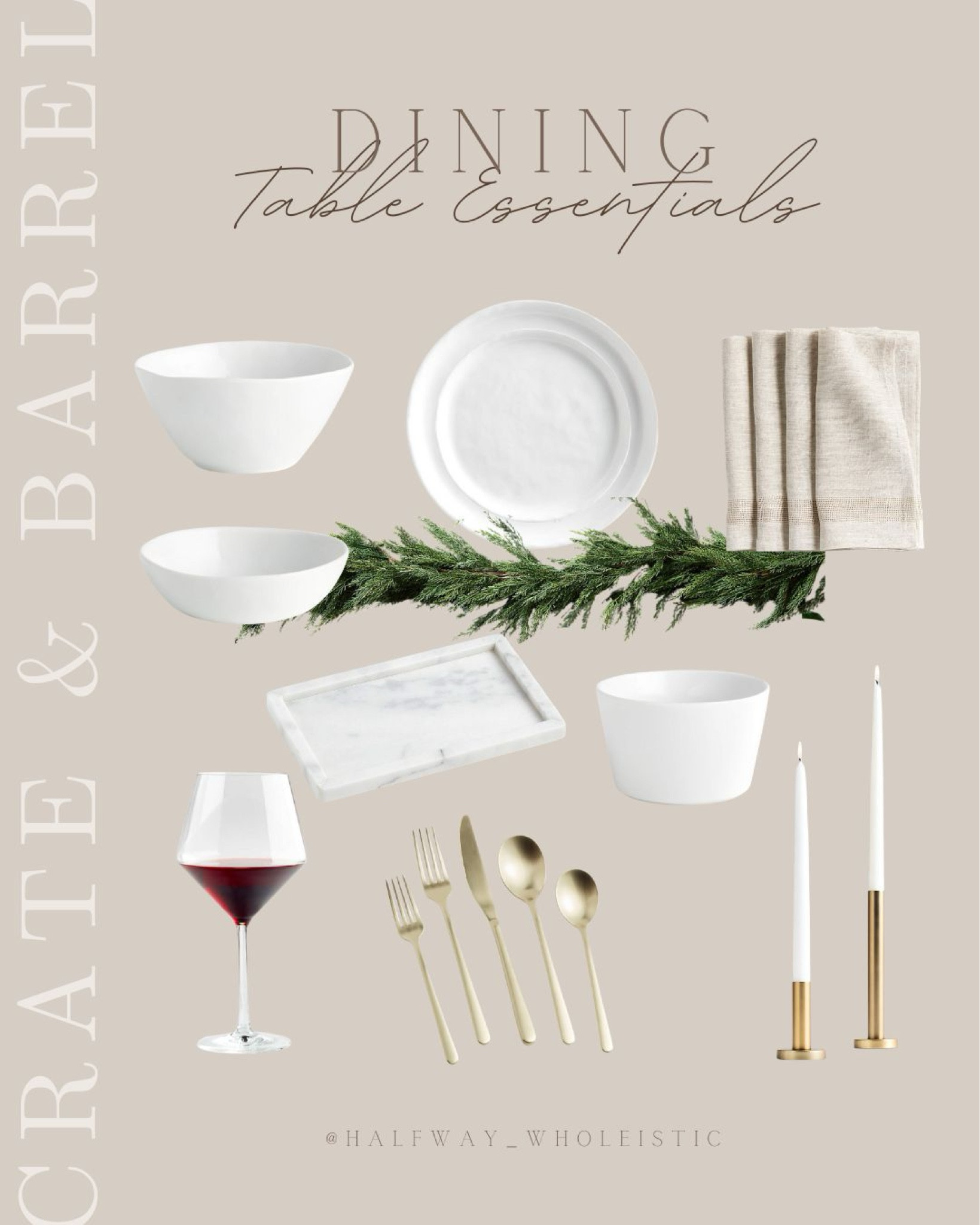 Setting the stage for a classic Thanksgiving with timeless dining table essentials from @Crate&Barrel. These pieces make hosting effortless, combining style and function to create a beautiful, inviting space for family and friends. Plus, don’t miss their Host & Toast Promo—get 20% OFF select dinnerware, drinkware, and serveware now through 11/19! Tap to shop my must-haves for the perfect holiday table! #cratepartner



#LTKSaleAlert #LTKSeasonal #LTKHoliday