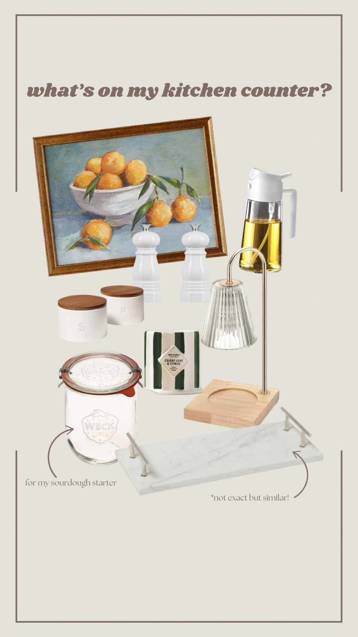 What's on my kitchen counter? 

#LTKMostLoved #LTKFamily #LTKHome