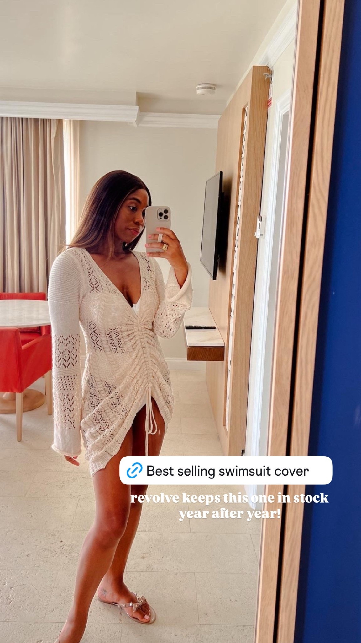 This swimsuit coverup is a best seller from revolve and one they always bring back! I love it! Perfect for the pool or vacation. It also comes in 3 other colors! 

#LTKStyleTip #LTKSwim #LTKFindsUnder100