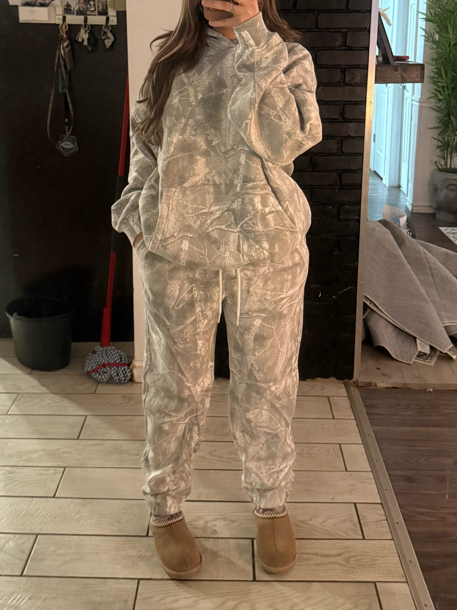 So comfy and warm perfect for the super cold weather right now. On sale. 
Wearing a large hoodie and medium pants  

#LTKFindsUnder100 #LTKMens #LTKSaleAlert