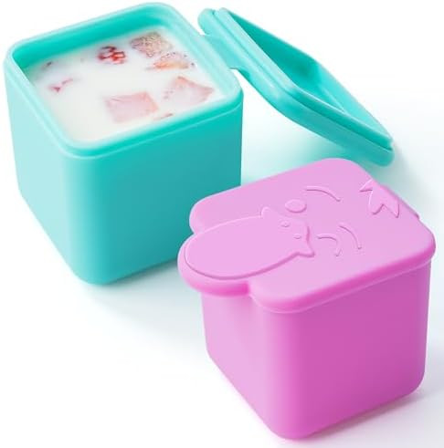Leakproof Dips Containers Compatible with Omie Lunch Box, 2x 4 oz Salad Dressing Container To Go,... | Amazon (US)