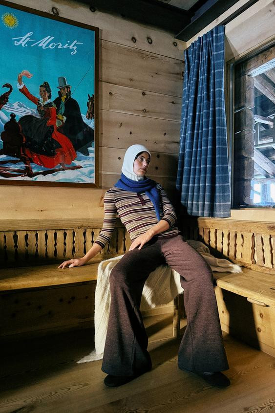 STRIPED KNIT JUMPER | Zara UK