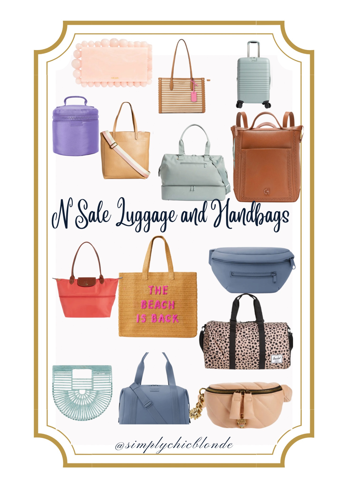 n sale luggage and bags 

#LTKxNSale #LTKstyletip #LTKFind