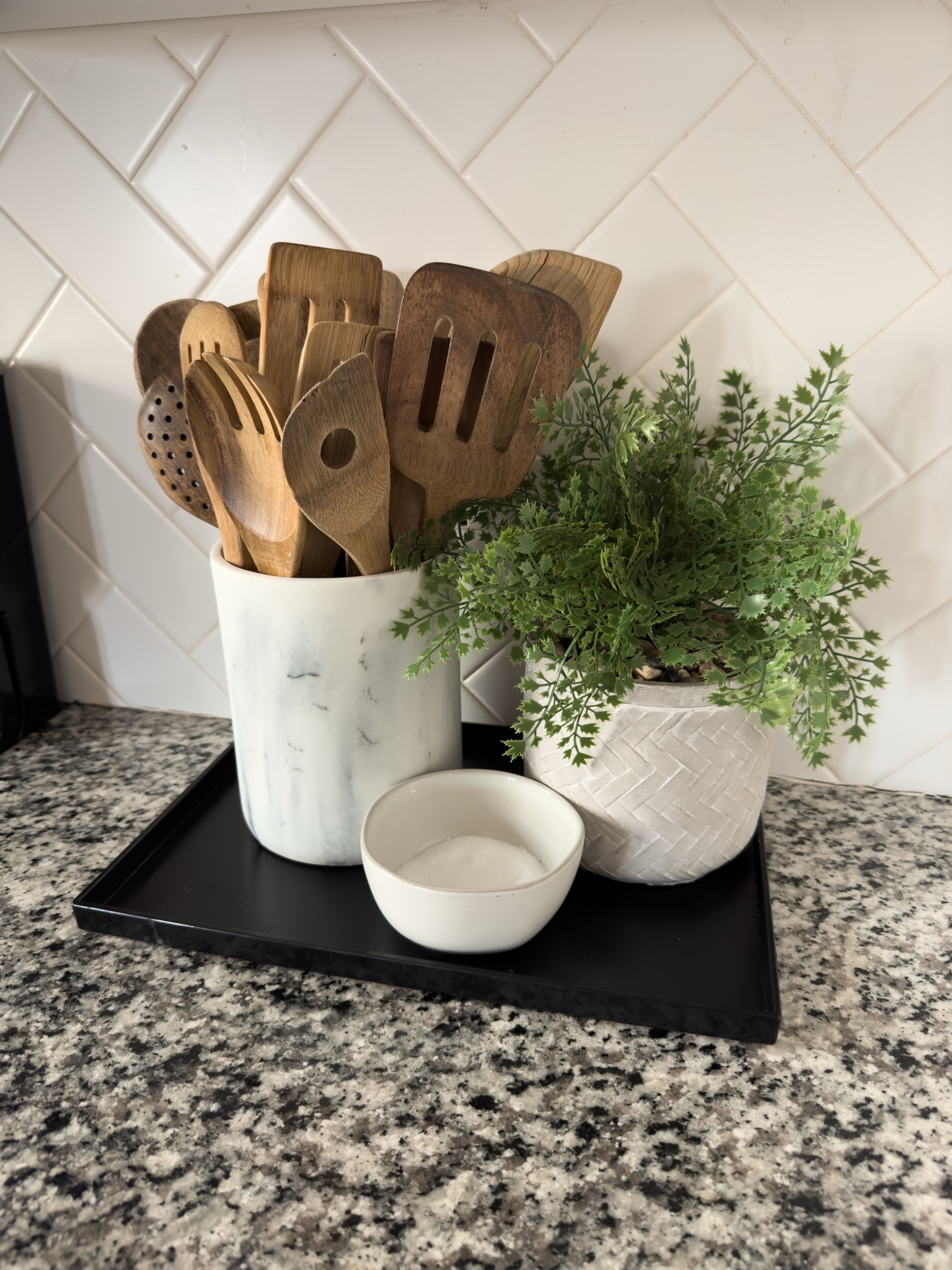 Perfect marble Utensil holder for the kitchen

#LTKFindsUnder50 #LTKHome #LTKFamily
