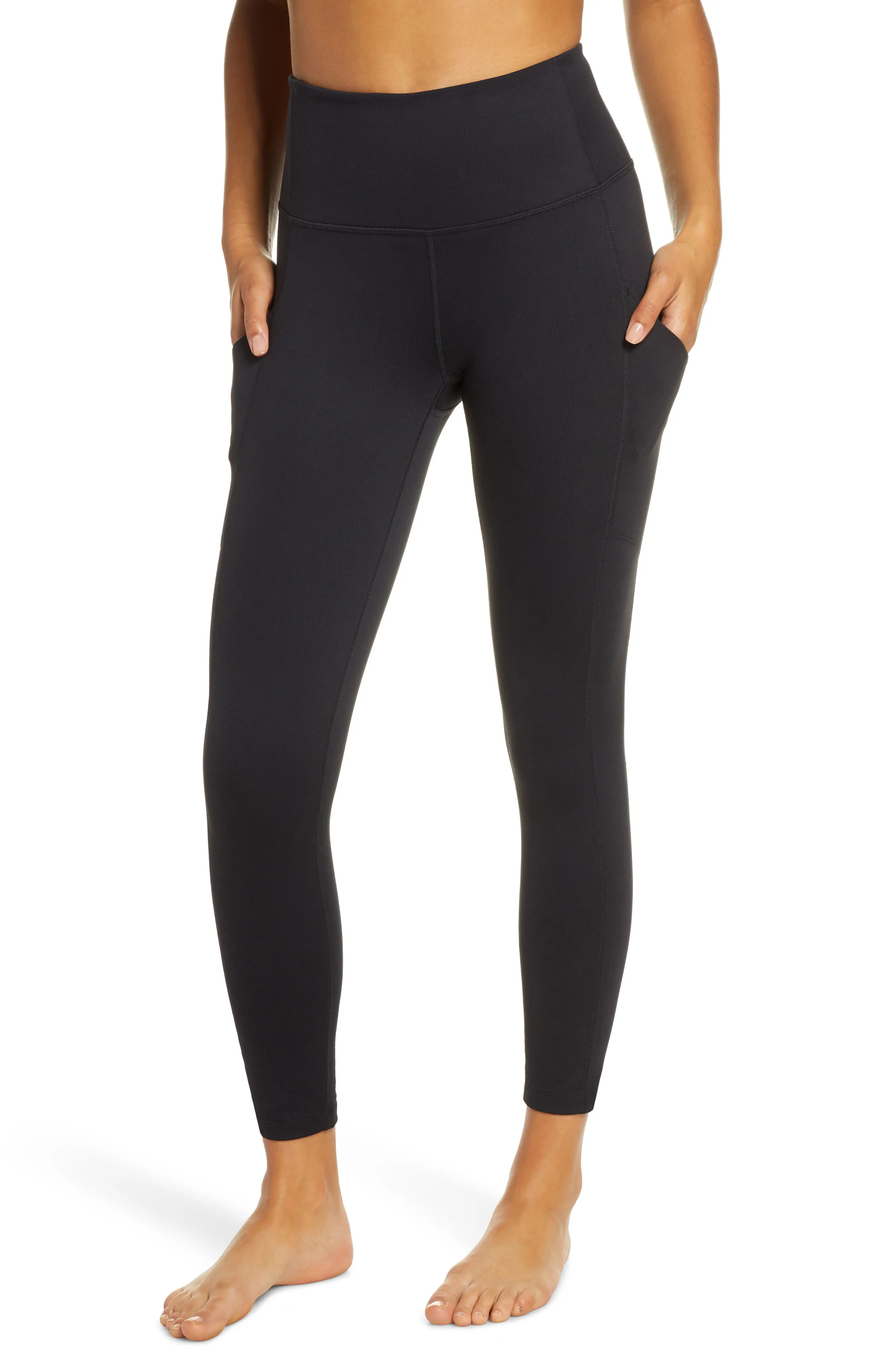 Live In High Waist Pocket 7/8 Leggings | Nordstrom