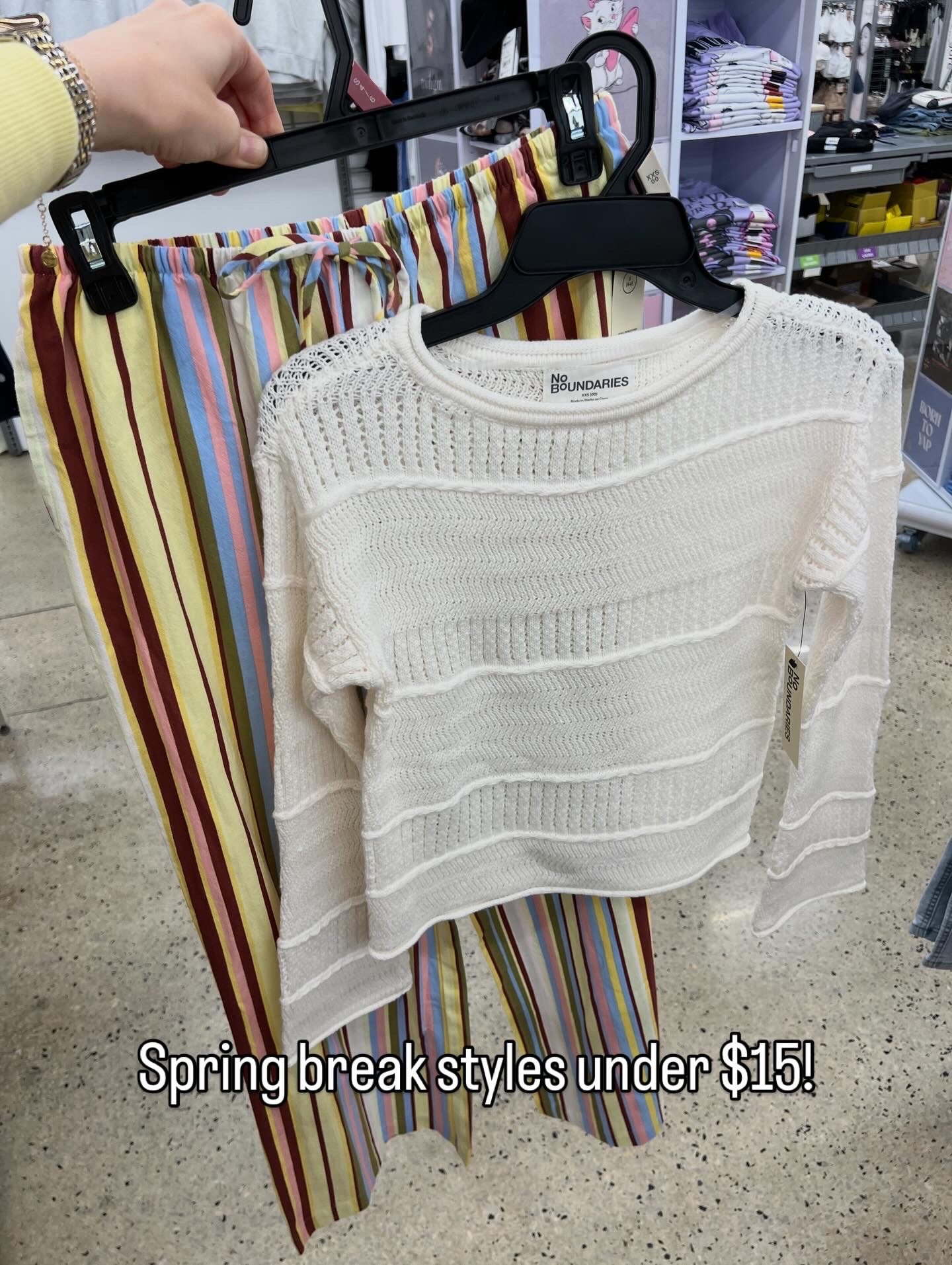 Walmart spring break outfit idea 