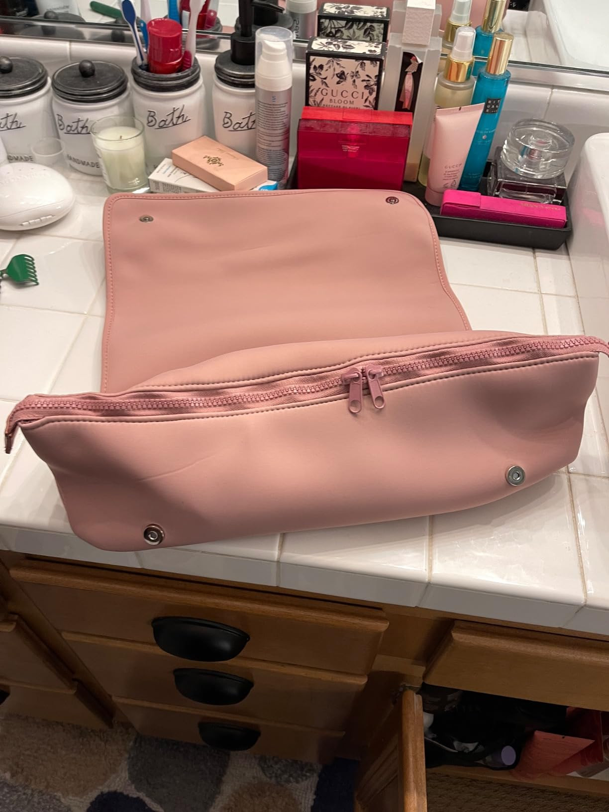 Hair Tools Travel Bag and Heat Resistant Mat for Flat Irons, Straighteners, Curling Iron, and Hai... | Amazon (US)