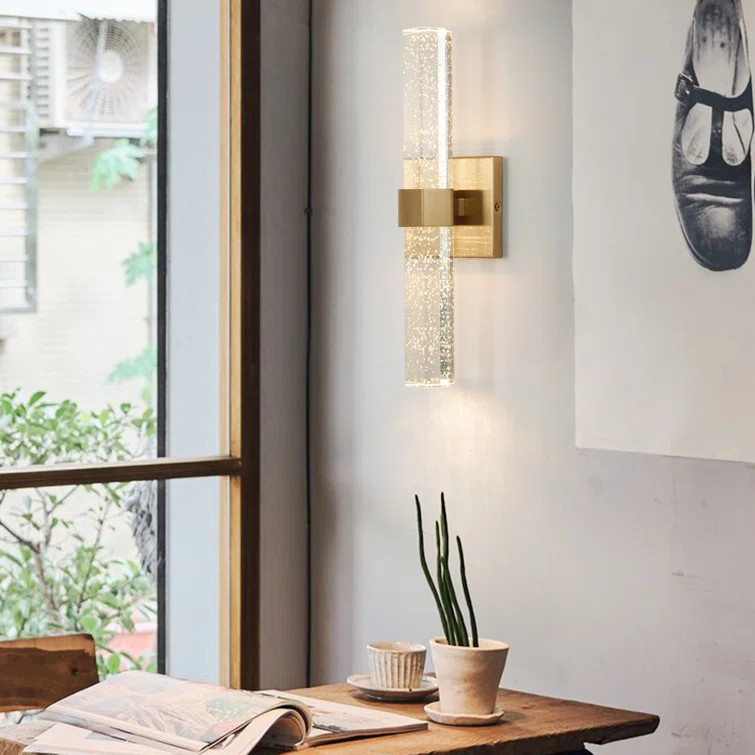 Ernesta Crystal LED Wallchiere | Wayfair North America