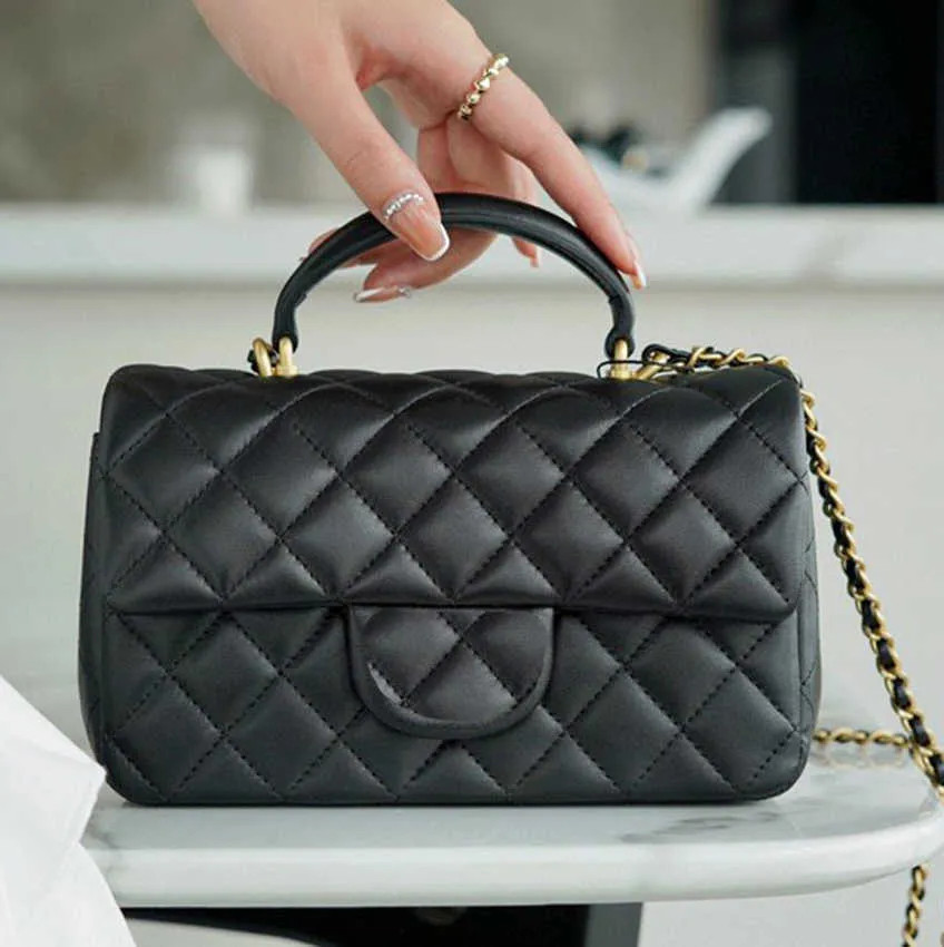 Evening Bags Designer Bags 2023 CC Handle Mini Classic Flap Bag Crossbody Bag Luxury Fashion Wome... | DHGate
