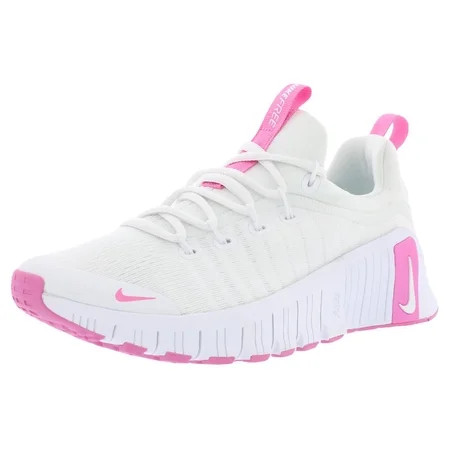 Nike Free Metcon 6 Womens Shoes Size 9.5, Color: White/Playful Pink | Walmart (US)