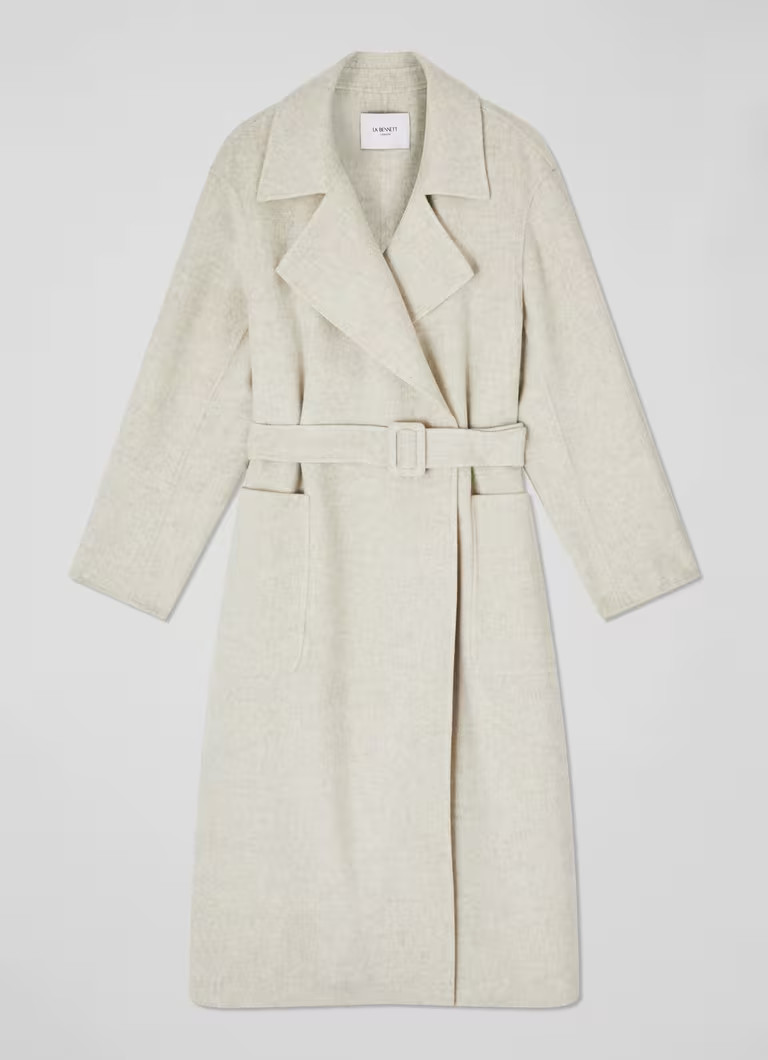 Anderson Cream Double-Faced Wool Coat | L.K. Bennett (UK)