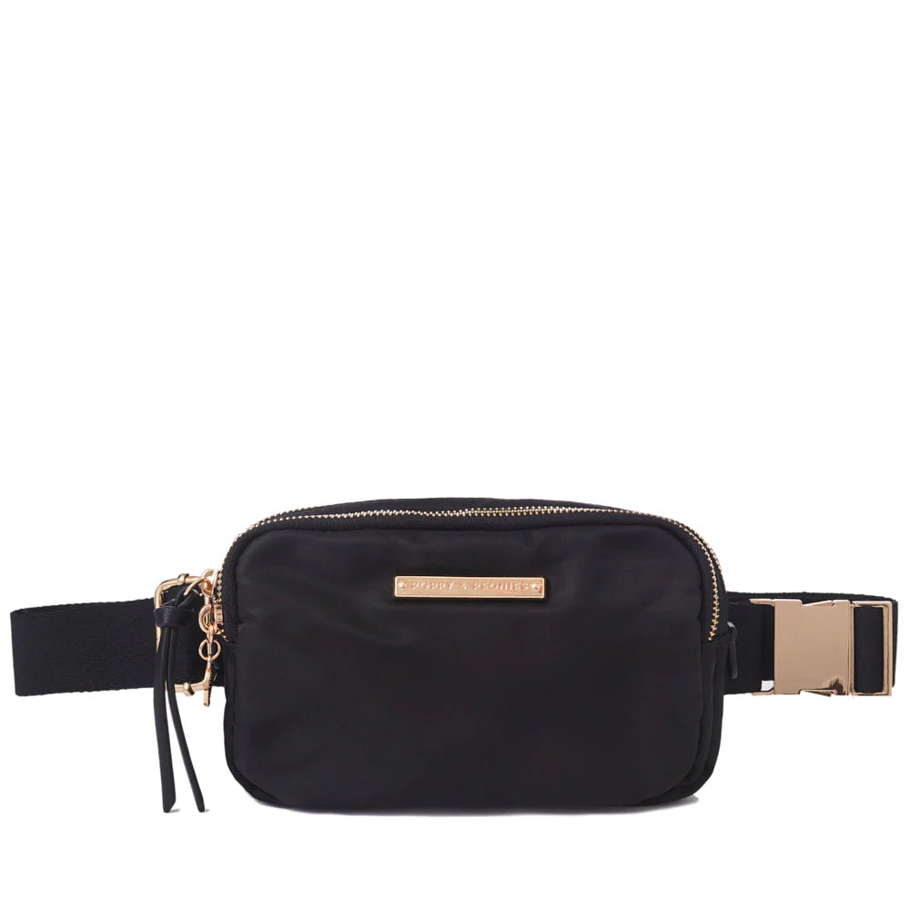 On The Run belt bag black | Poppy & Peonies