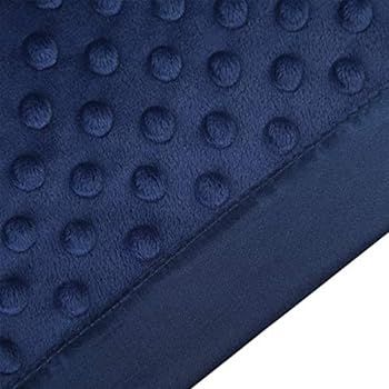 Pro Goleem Baby Soft Minky Dot Blanket with Silky Satin Backing Valentine's Day Baby Gift for Boys a | Amazon (US)