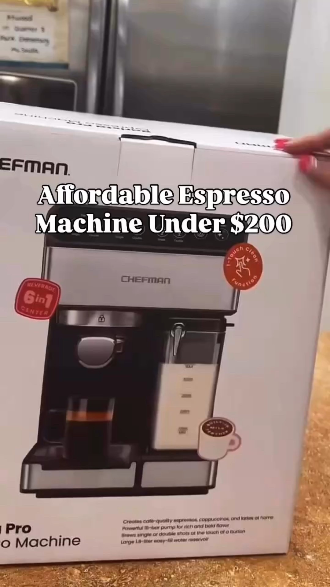 Brew café-quality espresso at home with this affordable machine under $200 ☕️



#espressoathome #coffeeathome #affordablefinds #kitchenfinds #homecoffee #coffeelover #budgetfinds #amazonhome