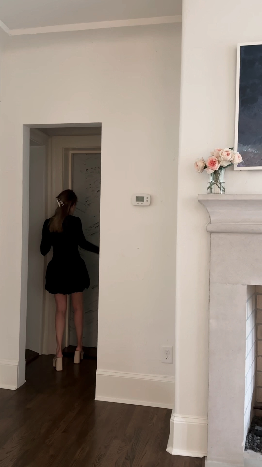 A peek inside my gift closet and morning routine. 