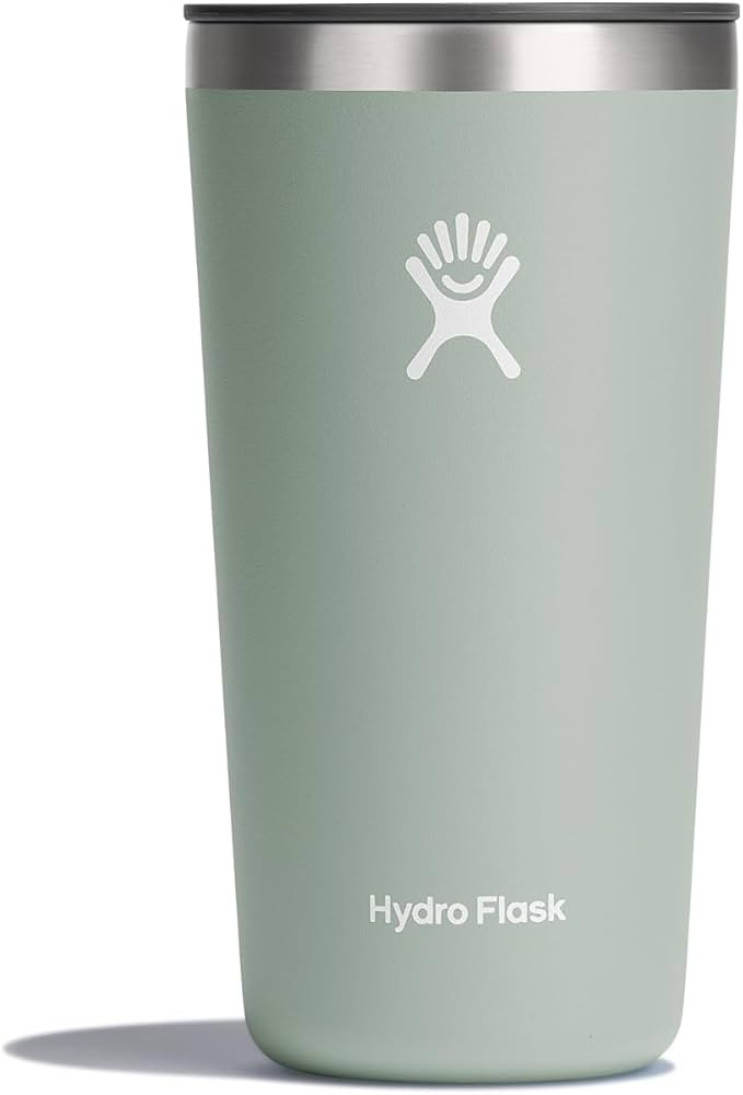 Hydro Flask All Around Stainless Steel Tumbler with Lid and Double-Wall Vacuum Insulation | Amazon (US)