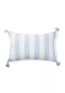 C&F Cabana Striped Tassel Pillow | Belk