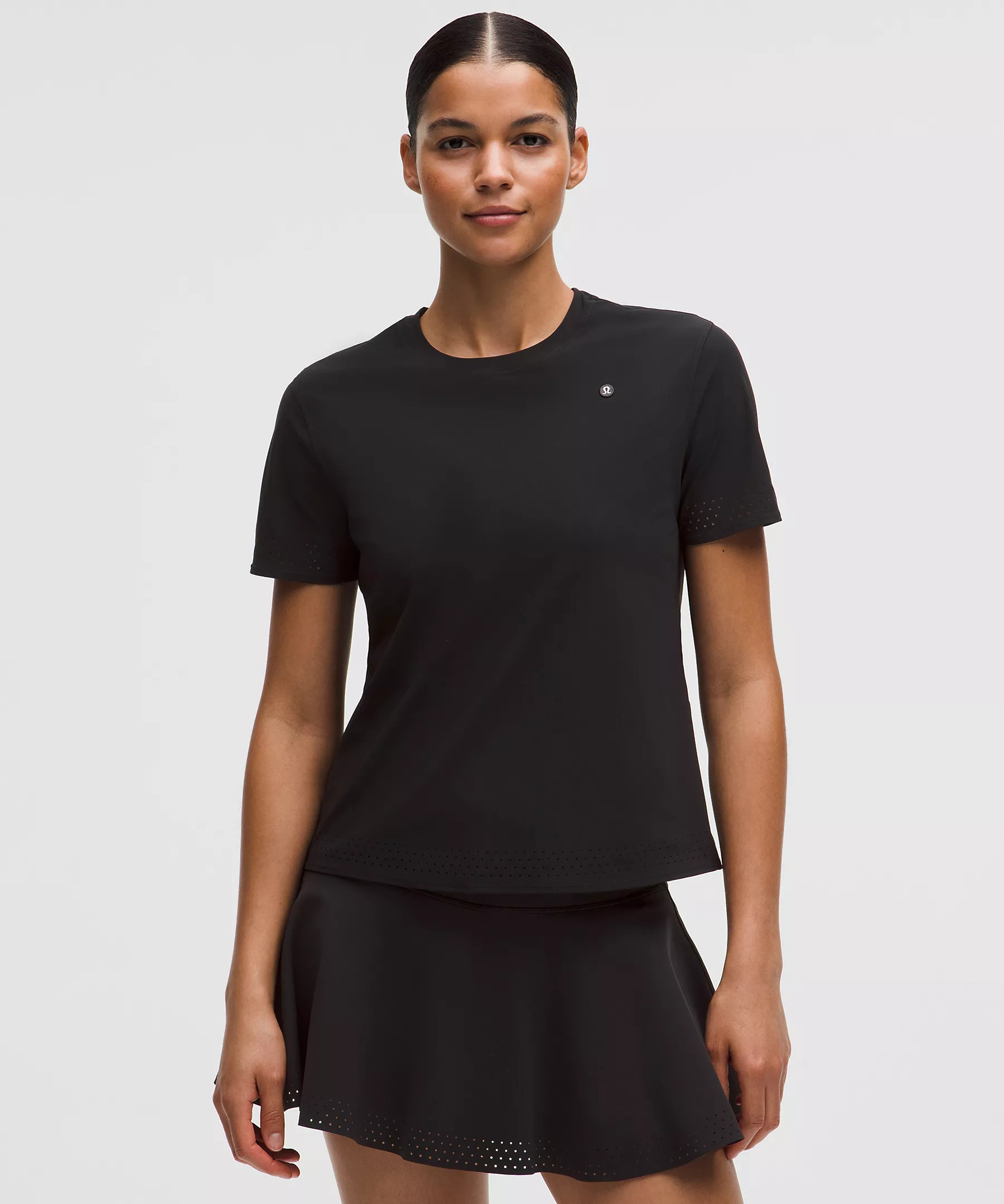 Women's Ventilated Short-Sleeve Tennis Shirt | lululemon (CA)