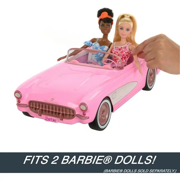 Hot Wheels RC Barbie Corvette, Remote Control Corvette from Barbie The Movie | Walmart (US)