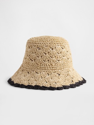 Straw Bucket Hat | Gap (US)
