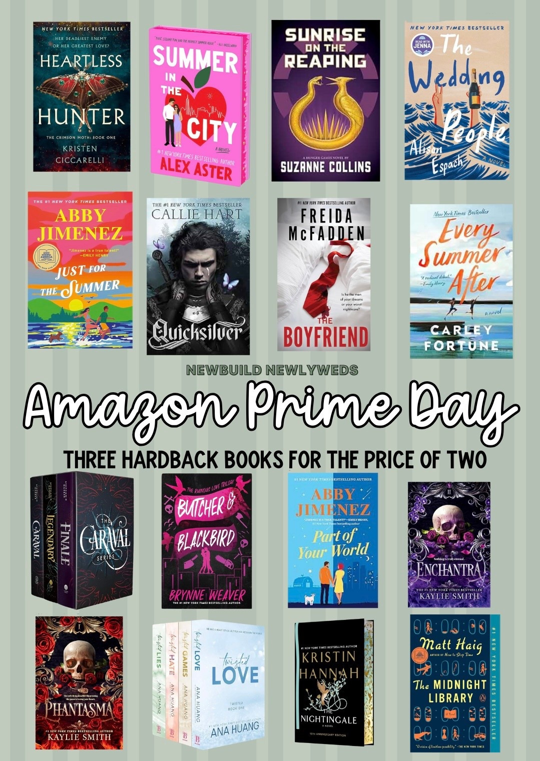 ALL of my fave books are on sale for Amazon Prime Day and on top of that, hardback books are three for the price of two! #Amazon #primeday #salealert

#LTKSaleAlert #LTKFindsUnder50 #LTKHome