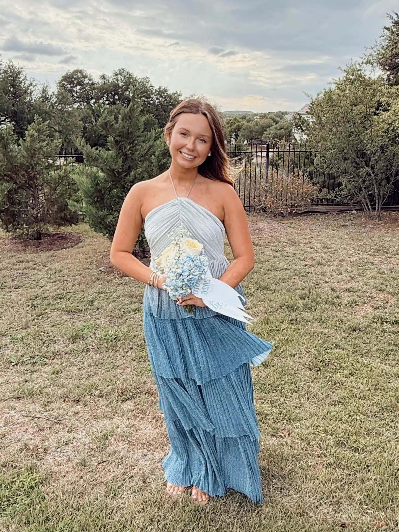 Lila’s prom dress - runs large order one size down 