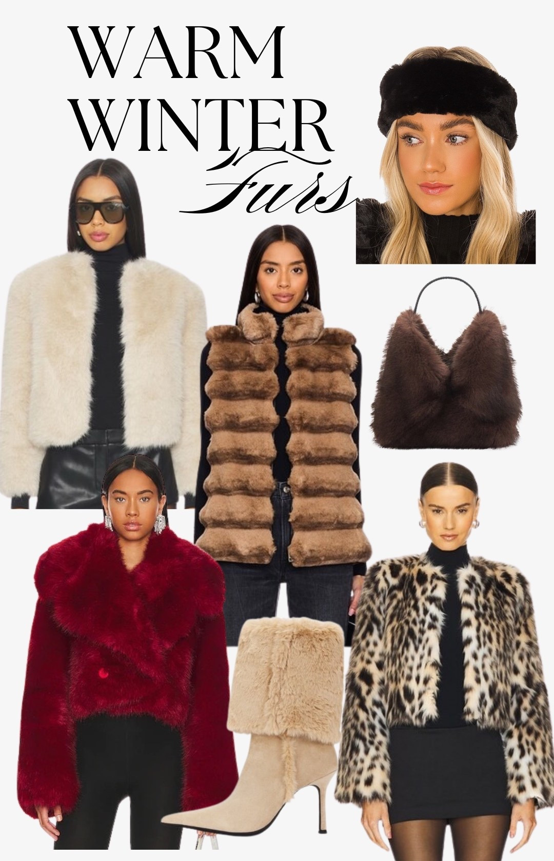 If it's fuzzy, textured, or plush, it's trending. Faux fur is officially this season's star player, and you need more than one style in your closet!

 * The Statement Vest: The ultimate transitional piece. Perfect for layering over turtlenecks, leather jackets, or even fitted dresses. Look for cropped or midi lengths!

 * The Bomber/Cropped Cut: Say goodbye to bulk! This shorter cut keeps the look modern and prevents you from feeling overwhelmed by fur. 
 
 * Pop of Print: Animal print is the new neutral, and leopard print in a faux fur texture is the chicest way to wear it. Don't be afraid to try a trending cow print or zebra too!

 * The Furry Accessory: No coat required! Look for fur-trimmed boots, fuzzy bags, or even faux fur gloves to update an existing coat.

Which faux fur style is making it into your winter wardrobe? 



 * #FauxFurStyles
 * #WinterTrends
 * #LTKStyleInspo
 * #FauxFurVest
 * #CroppedJacket
 * #LeopardCoat
 * #StatementOuterwear
 * #TextureTrend
 * #WinterEssentials


#LTKShoeCrush #LTKItBag #LTKStyleTip