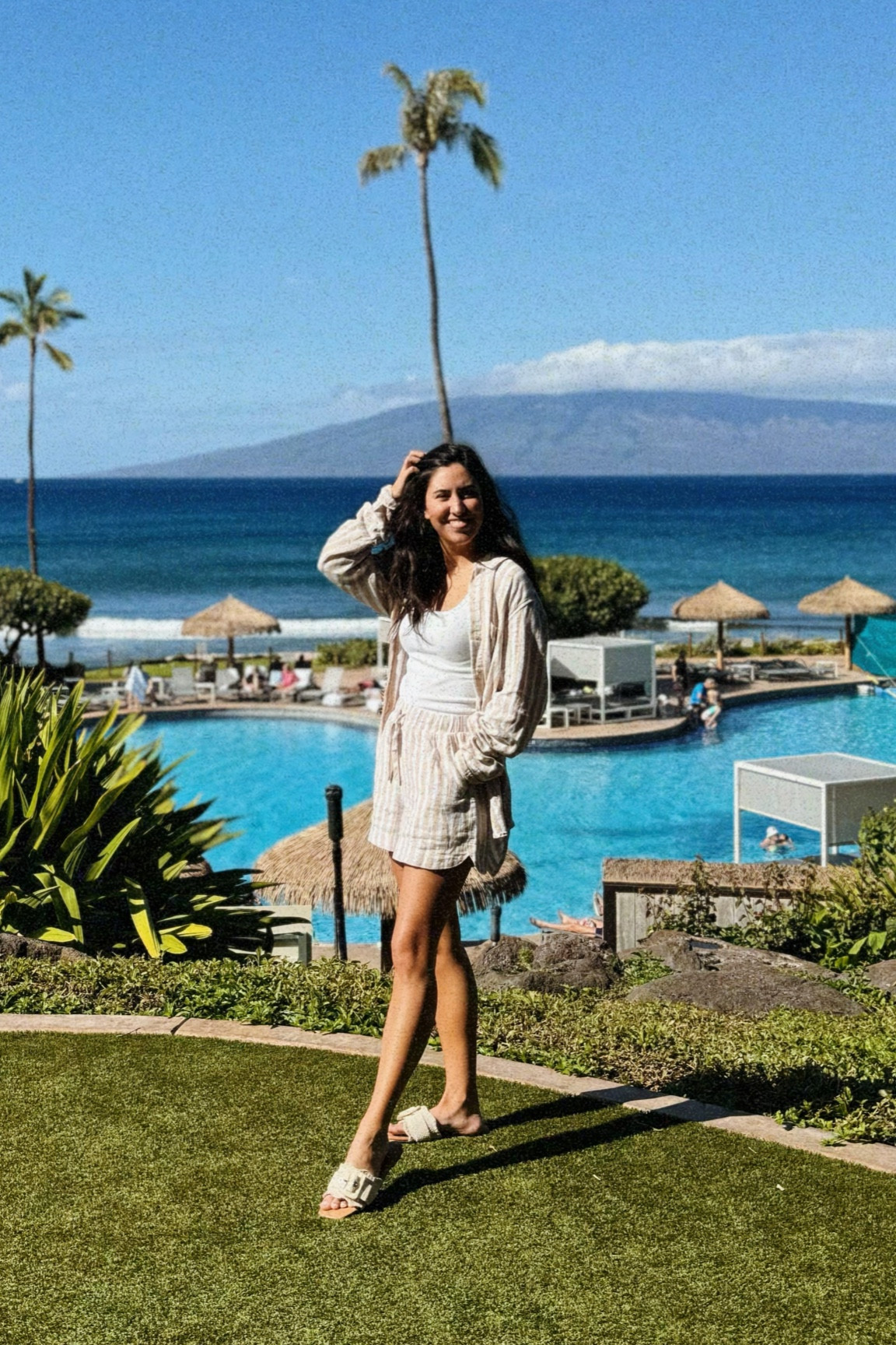 Linen set from target is so easy to throw on for spring + summer! It also makes the cutest swim coverup 
Swim suit
Spring break outfit
Target set 

#LTKtravel #LTKSeasonal #LTKswim