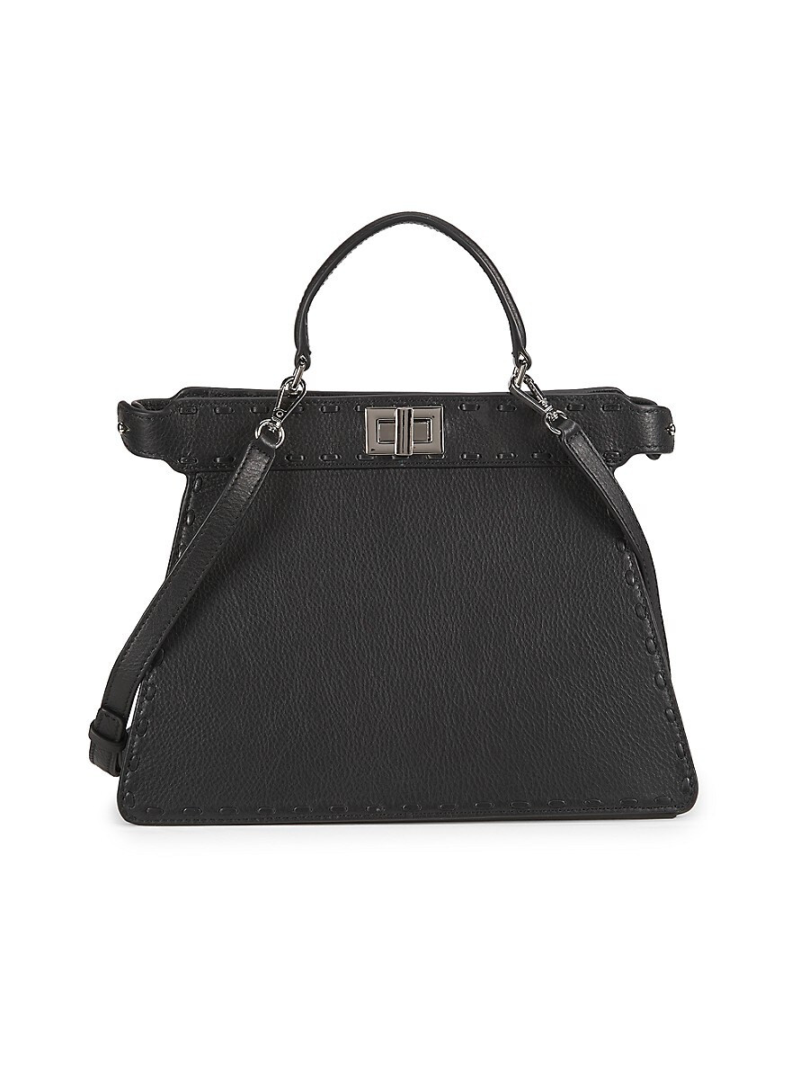 Walter Baker Women's Reed Leather Top Handle Bag - Black | Saks Fifth Avenue OFF 5TH