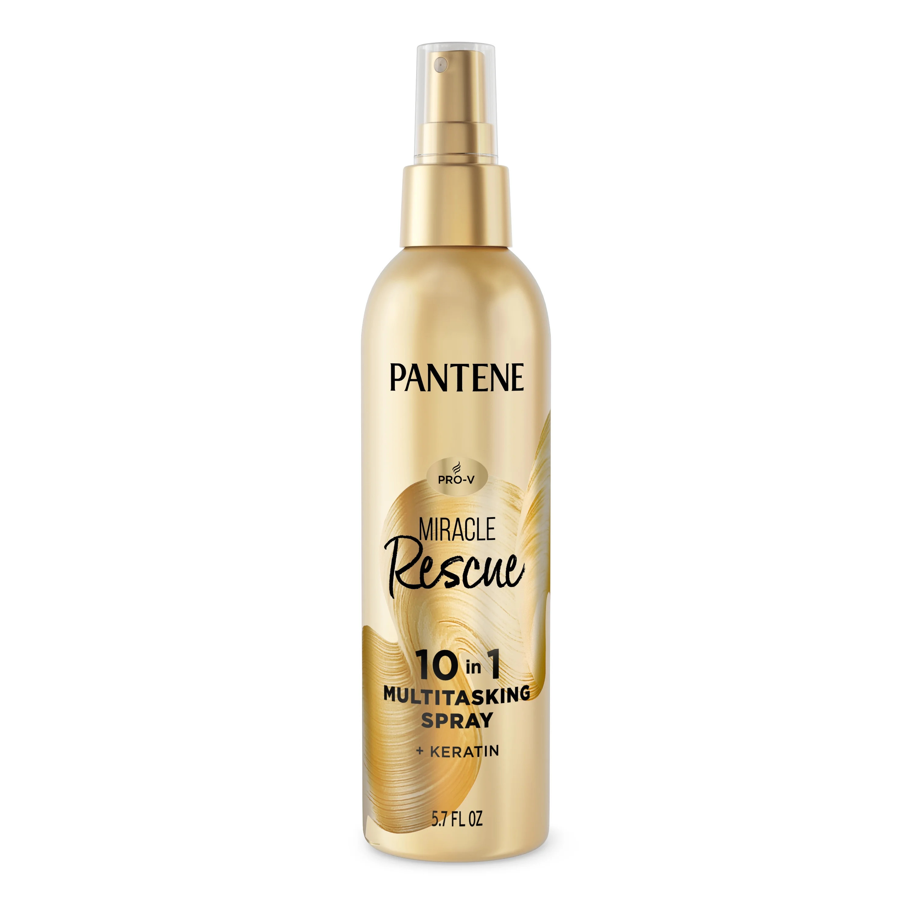 Pantene Miracle Rescue Leave in Conditioner 10 in 1 Multitasking Spray, 5.7 fl oz | Walmart (US)