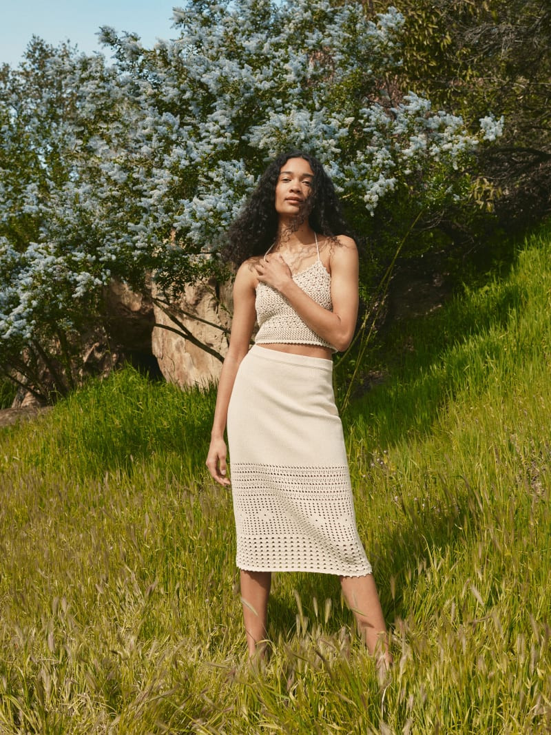 Carter Novelty Knit Skirt | Reformation (Global)