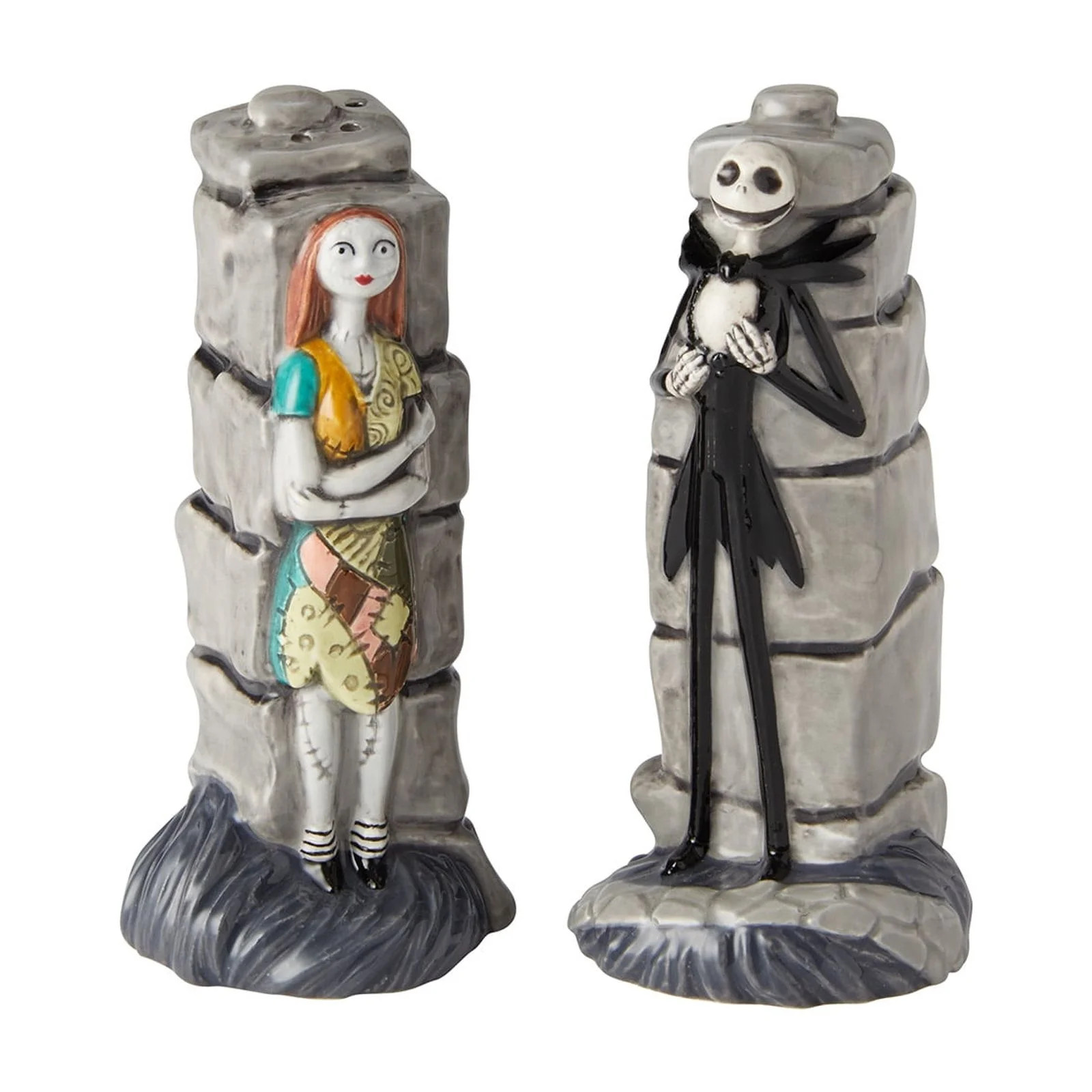 Department 56 Nightmare Before Christmas Jack and Sally Salt and Pepper Shaker Set | Walmart (US)