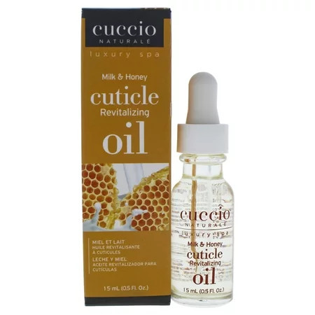 Cuticle Revitalizing Oil - Milk and Honey Manicure by Cuccio for Unisex - 0.5 oz Oil | Walmart (US)
