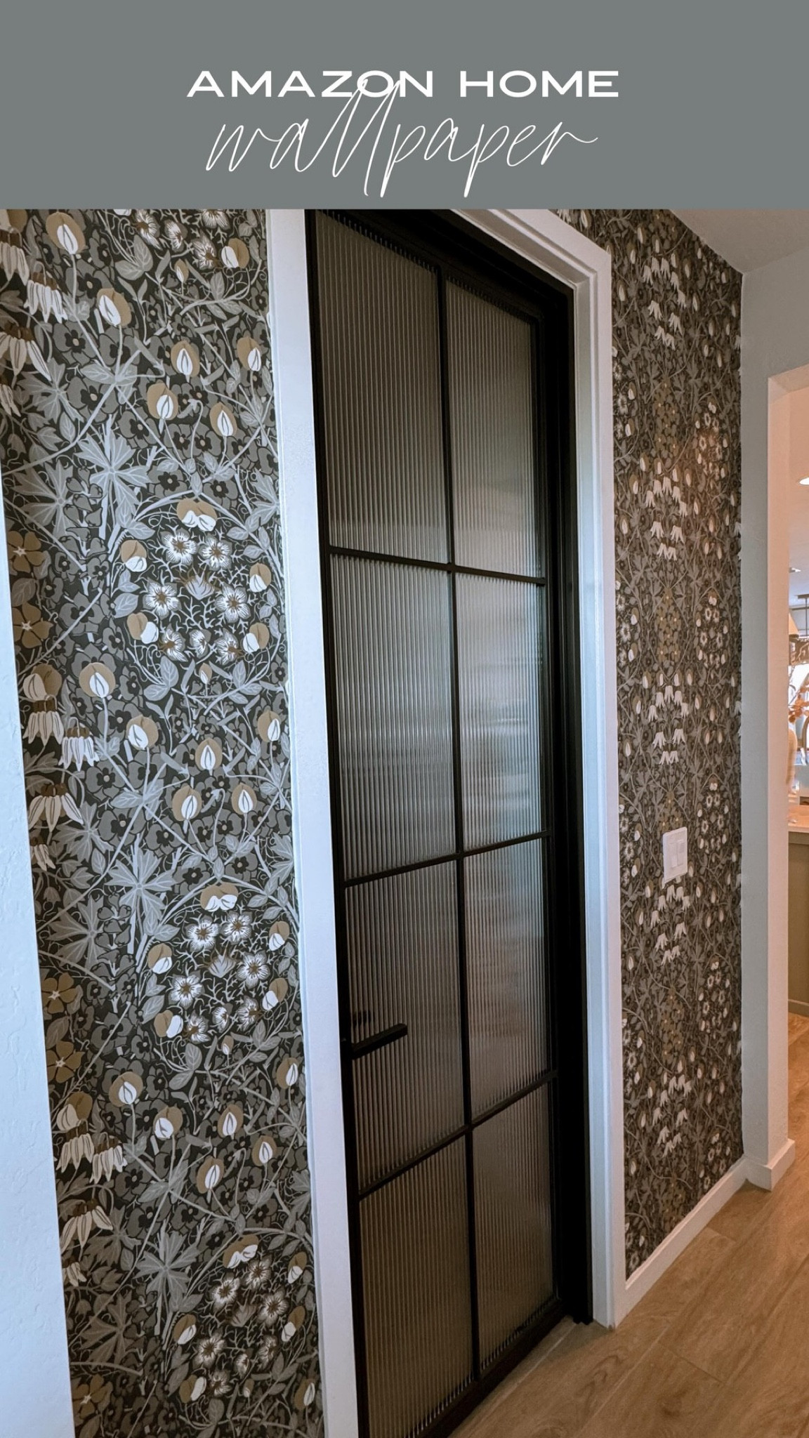 Type SHOP below to get the details DMed!!✨ A few months ago we had @steelandstonellc come out to upgrade our pantry door... I really felt like something was missing in this space, but didn’t want to spend a lot of money to make any changes. I found this peel and stick wallpaper on Amazon and love how it turned out!! I needed 3 rolls, and it cost me just under $100 and took me only 2 hours to finish. 

#homeupgrades #amazonhome #founditonamazon