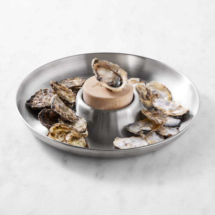 Shucker Paddy Oyster Tray Set | Williams-Sonoma