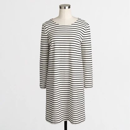 Factory striped knit dress | J.Crew Factory