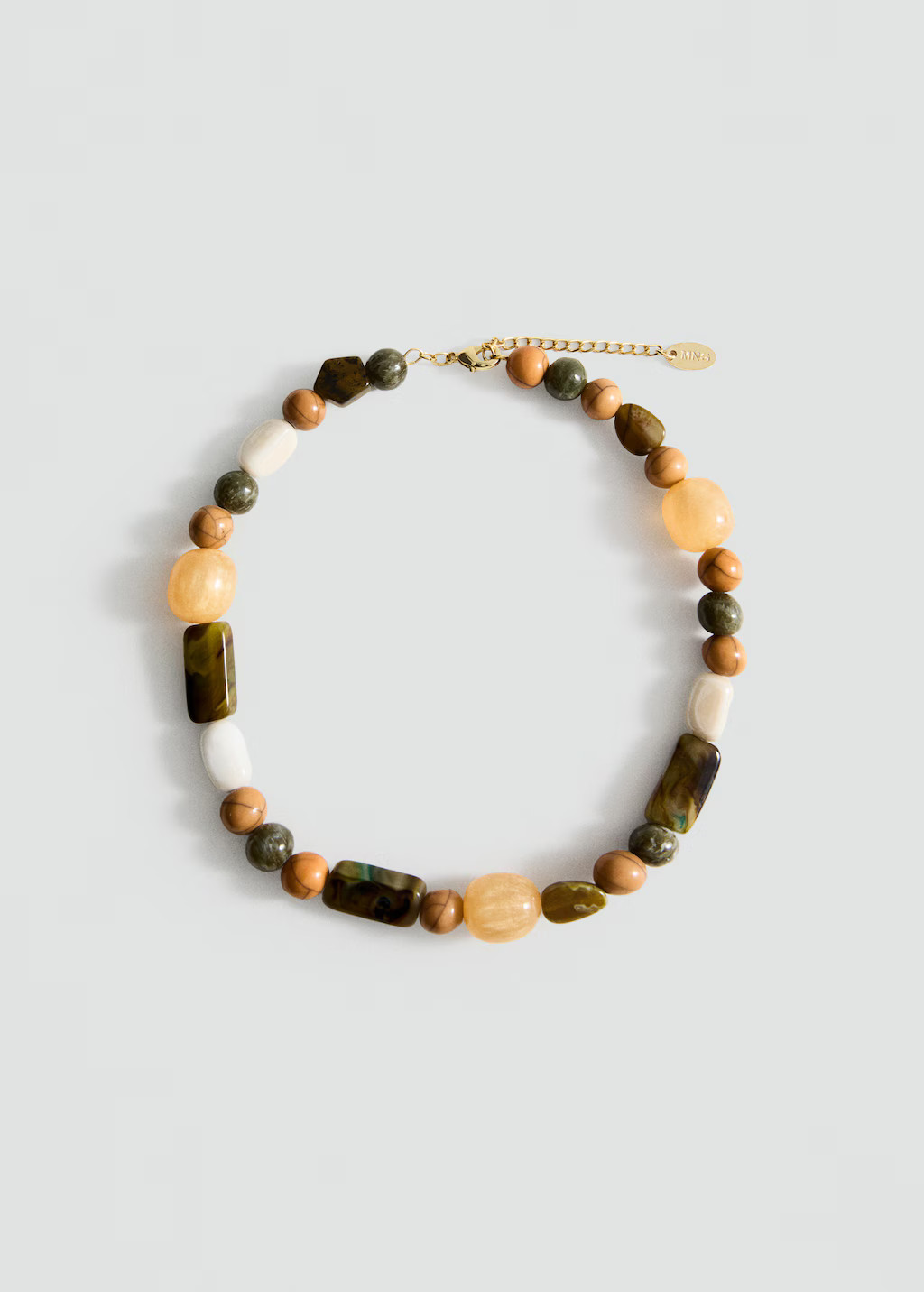 Combined ball necklace - Women | MANGO United Kingdom | MANGO (UK)