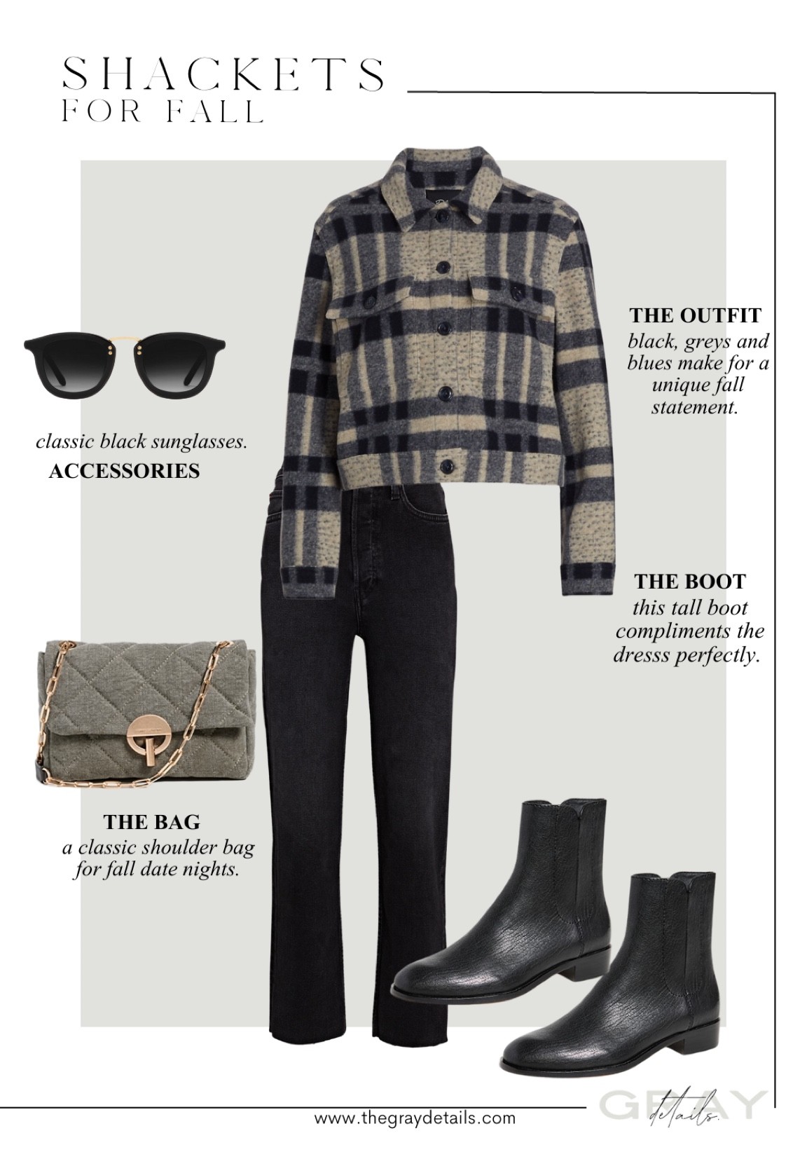 Shacket outfit idea, black jeans

#LTKstyletip #LTKSeasonal #LTKitbag