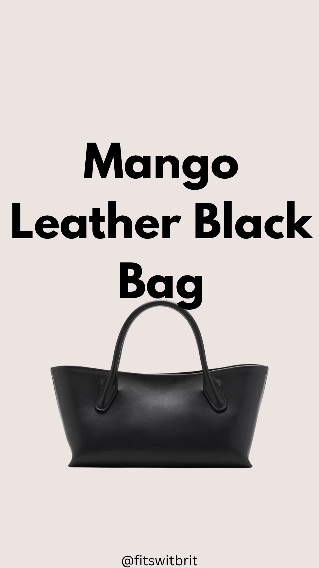 Mango Leather Black Bag

#LTKWorkwear #LTKTravel
