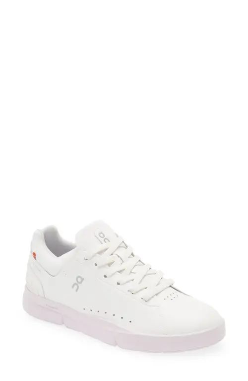 On THE ROGER Advantage Tennis Sneaker in White/Lily at Nordstrom, Size 8 | Nordstrom