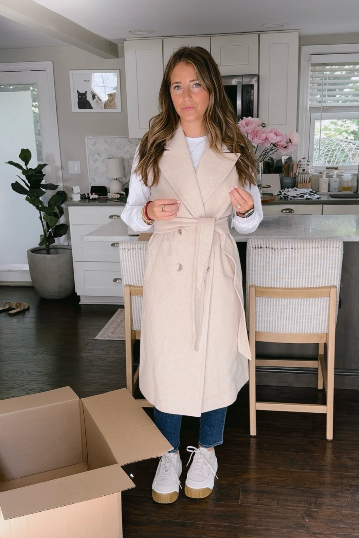 Obsessed with this long vest - still in stock in the Nordstrom sale!!! It’s SO good and I can’t wait to style it for fall 
Size small for me 

#LTKFindsUnder100 #LTKSaleAlert #LTKFindsUnder50