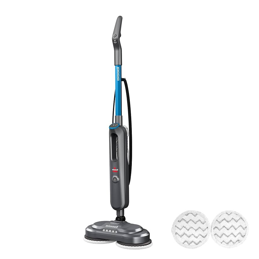 BISSELL SpinWave SmartSteam Scrubbing Steam Mop with Rotating Mop Pads | Amazon (US)