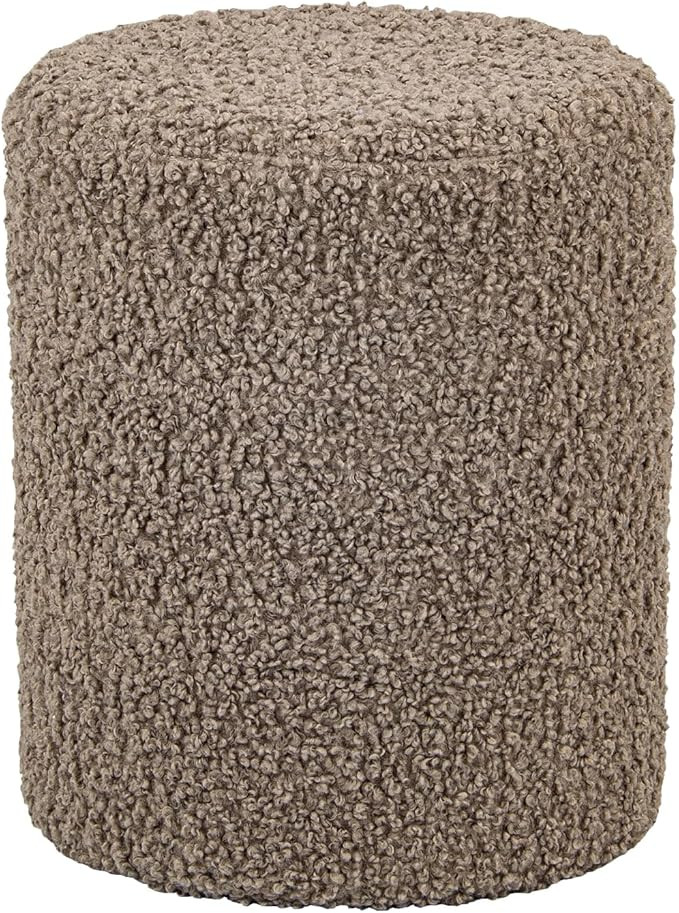 O2B Modern Round Ottoman with Soft Padded Seat – Multifunctional Vanity Chair, Upholstered Foot... | Amazon (US)