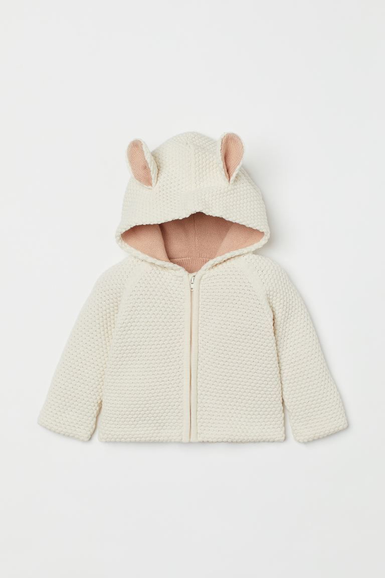 Hooded Cotton Cardigan | H&M (US + CA)