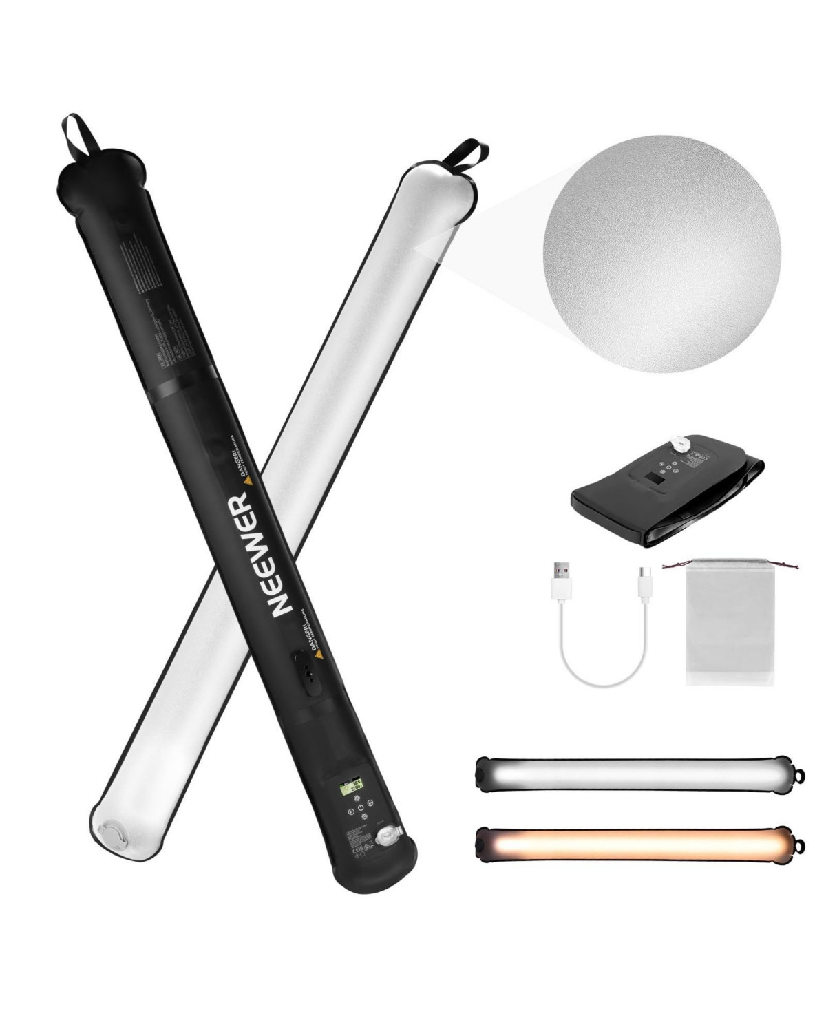 Neewer GC21B Led Video Light with 90cm, 21W, 1300Lux | Macy's