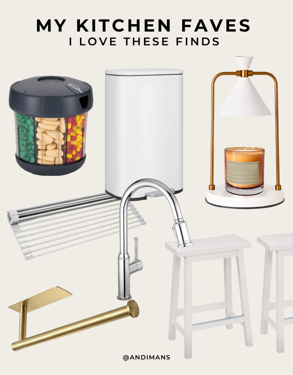 My current favorite kitchen finds I have in my kitchen at the moment.

#LTKhome #LTKunder100 #LTKGiftGuide